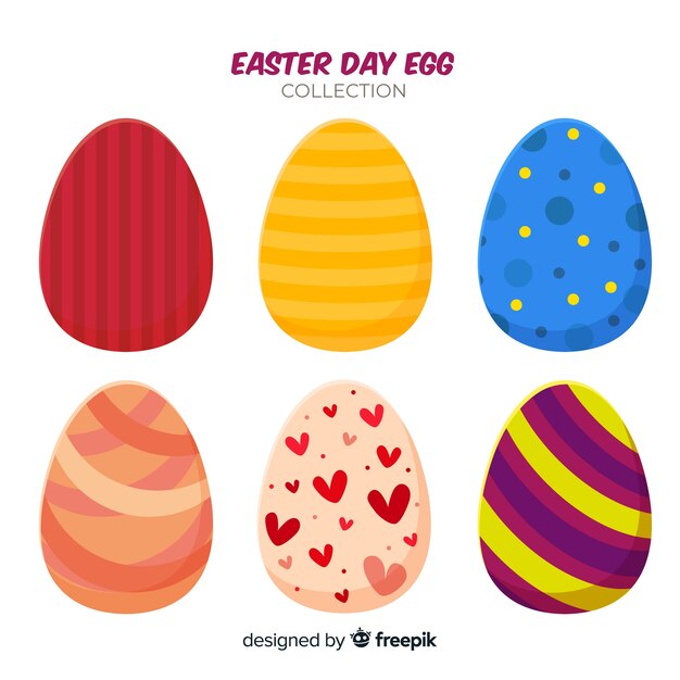 Free vector easter egg collection