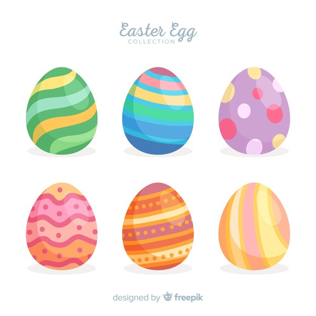 Free vector easter egg collection