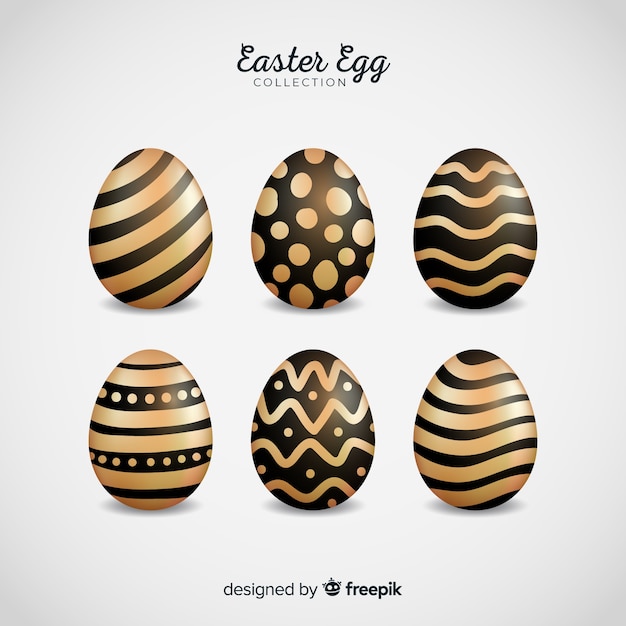 Free vector easter egg collection