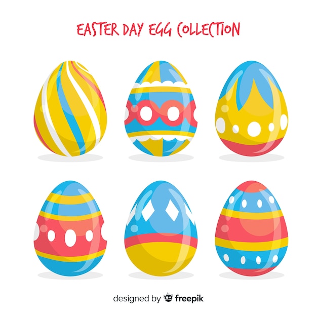 Free vector easter egg collection