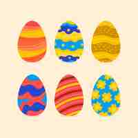 Free vector easter egg collection