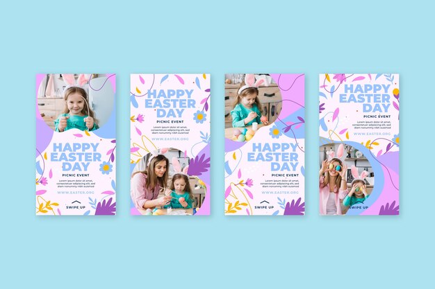 Easter instagram stories collection
