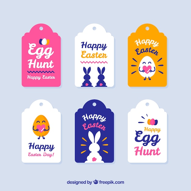 Easter tag set