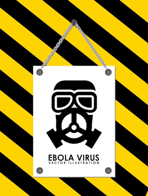 Vettore gratuito ebola