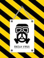 Vettore gratuito ebola