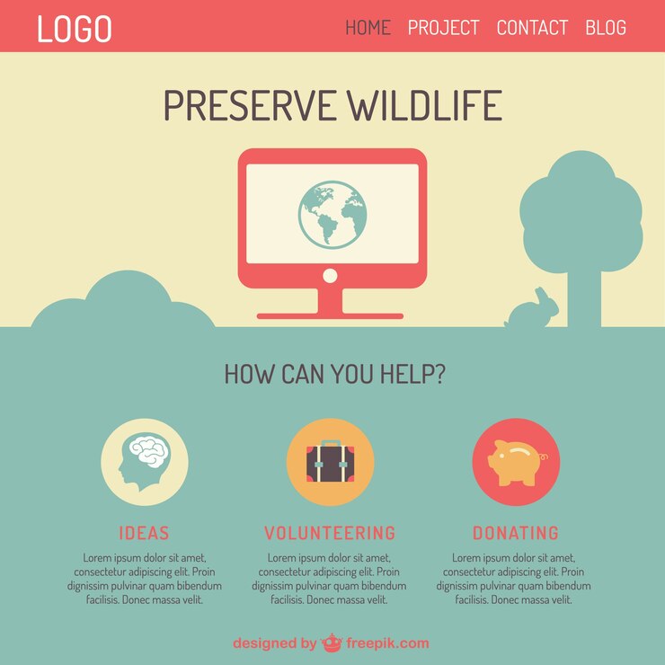 Free Vector eco flat design infographic 
