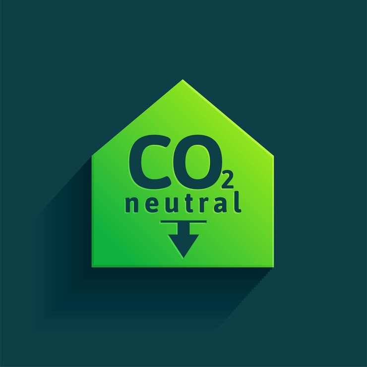 मुफ़्त वेक्टर eco friendly carbon neutral green reduction symbol design