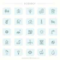 Free vector eco icons