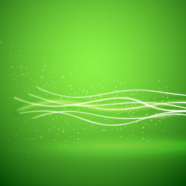 Бесплатное векторное изображение Экология зеленый фон
