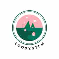 Free vector ecosystem and nature icon vector