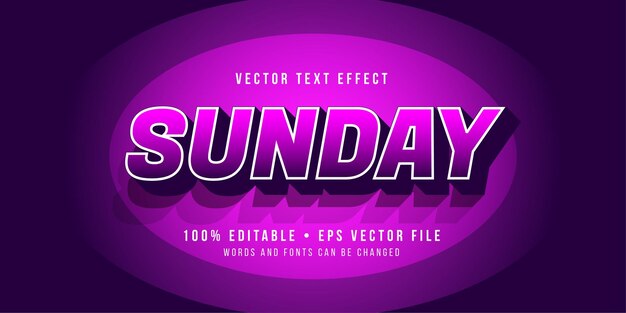 Editable 3d text effect or graphic style Free