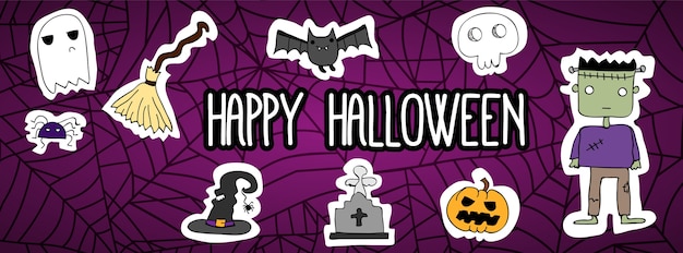 Editable facebook timeline cover for halloween