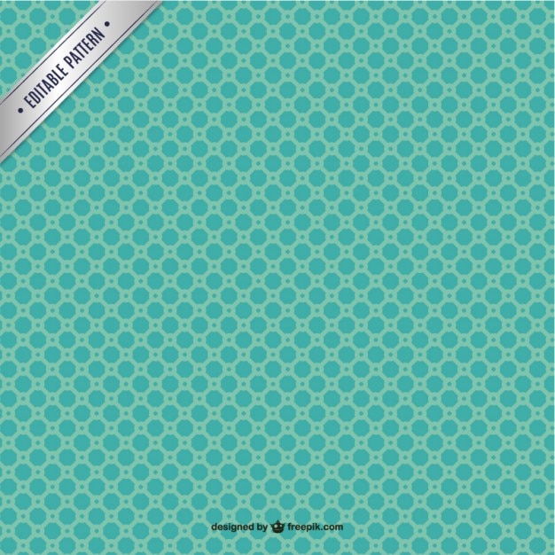 Editable pattern retro design