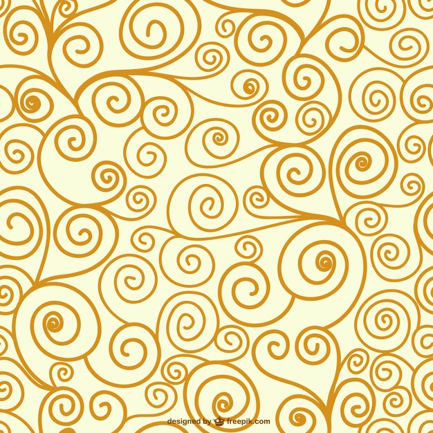 Editable swirl seamless pattern