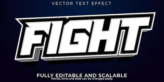Редактируемый текстовый эффект бой, 3D-геймер и спортивный стиль шрифта