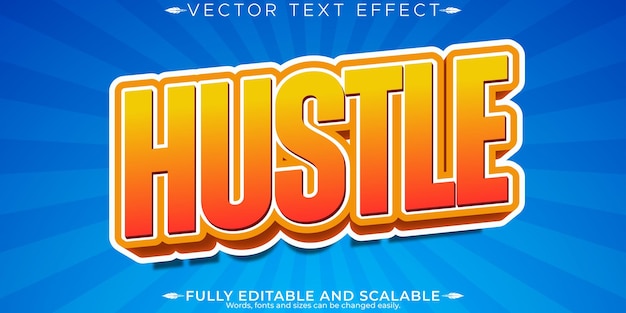 Free vector editable text effect poster 3d cartoon and funny font style