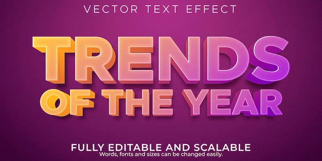 Free vector editable text effect, sale headline text style