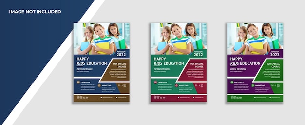 Education flyer