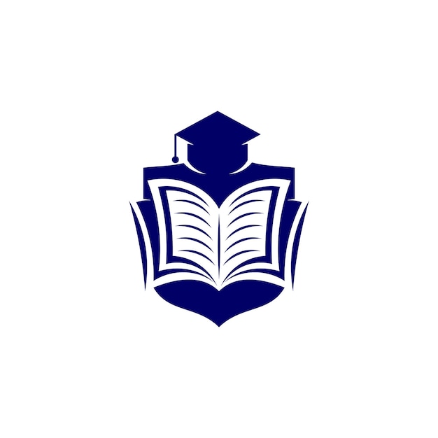 Векторная иллюстрация логотипа образования Premium векторы