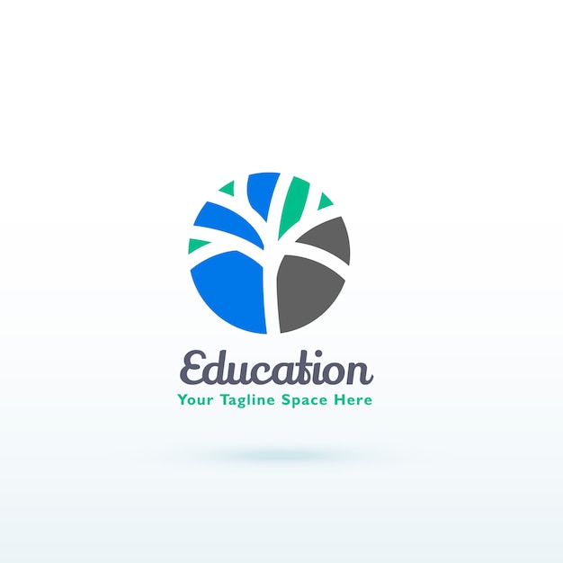 Education logotype concept