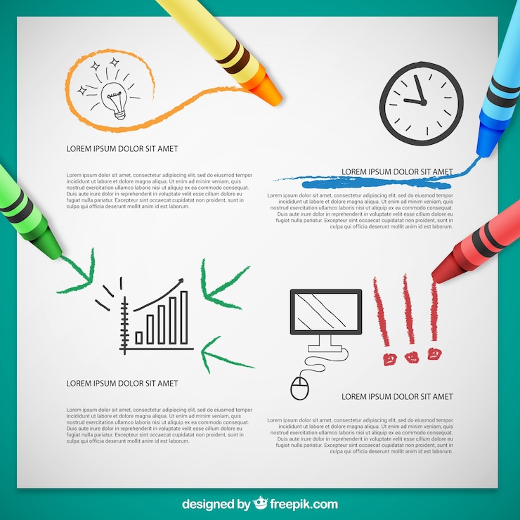 Free Vector educational infographic