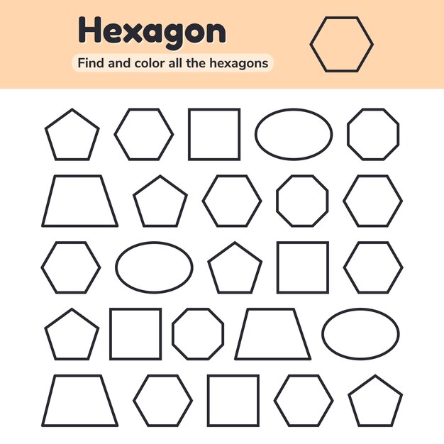 Educational Worksheet For Kids Kindergarten Preschool And School