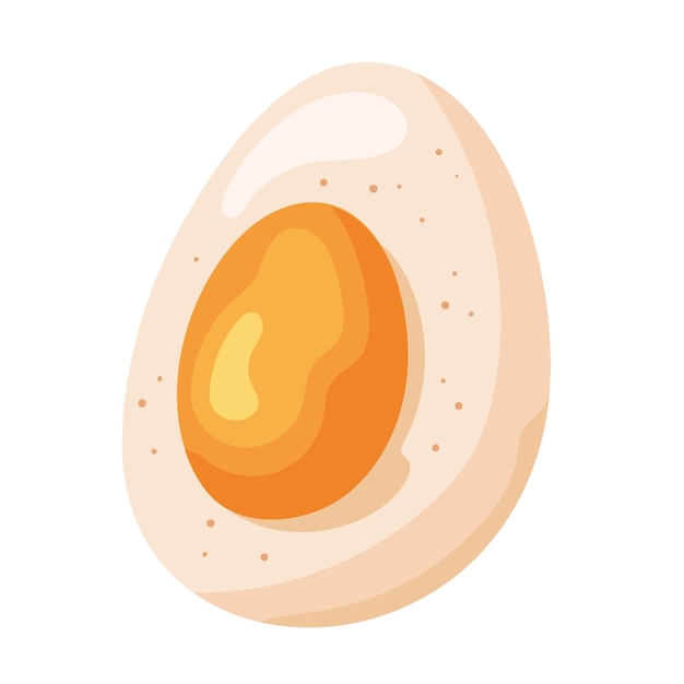 Бесплатное векторное изображение Еда, сваренная в яйце