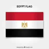 Free vector egypt flag background