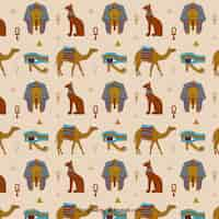 Free vector egyptian pattern