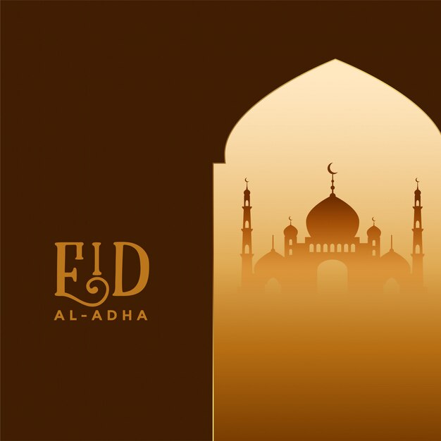 Eid al adha islamic bakrid festival wishes greeting