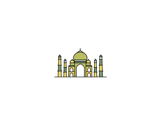 Eid alfitr Eid Mubarak Decorative Festival Element Vector illustration