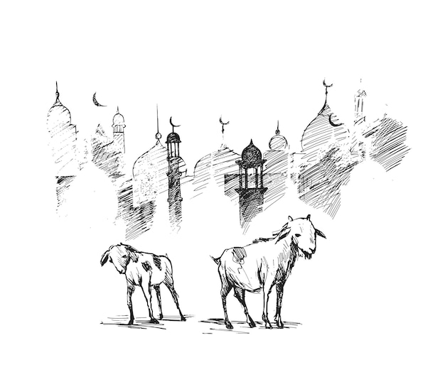 Vettore gratuito eid alfitr eid mubarak illustrazione vettoriale