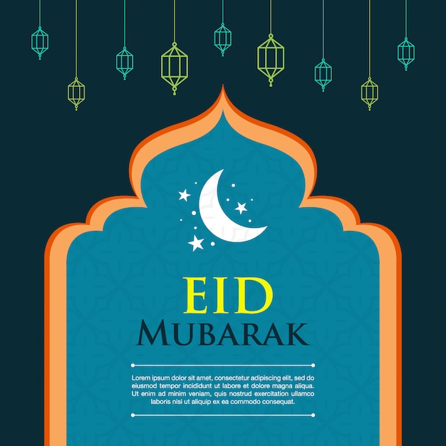 Eid mubarak sfondo