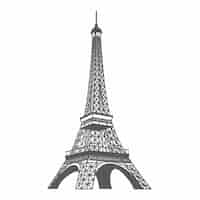 Free vector of the eiffel tower