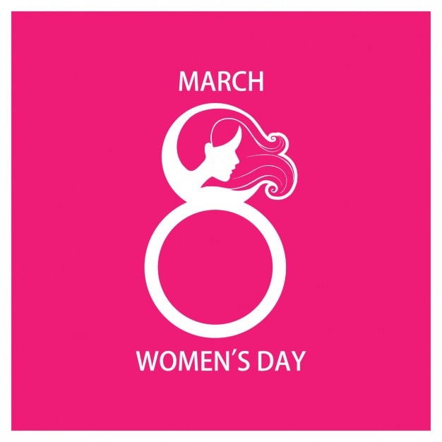 Free vector eight background for women's day