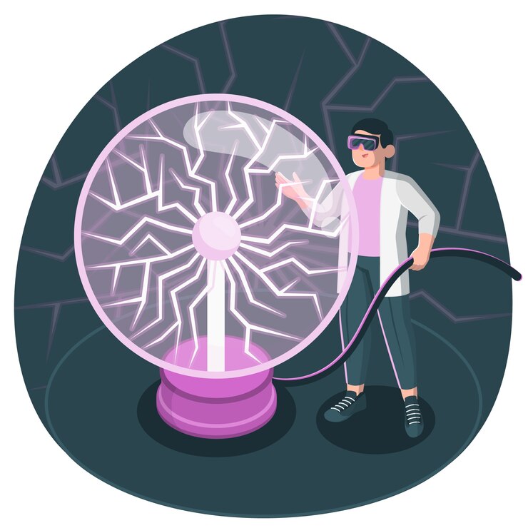 Free Vector electricity concept illustration