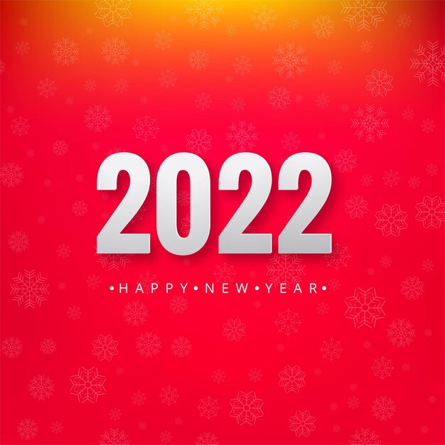 Elegant 2022 new year card celebration background