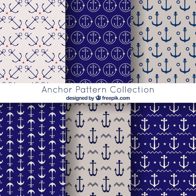Elegant anchor pattern collection