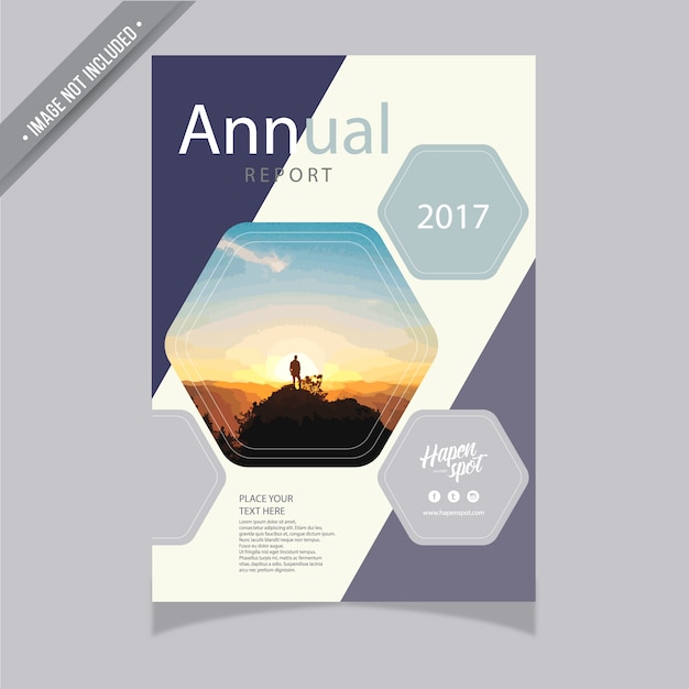 Elegant annual report design