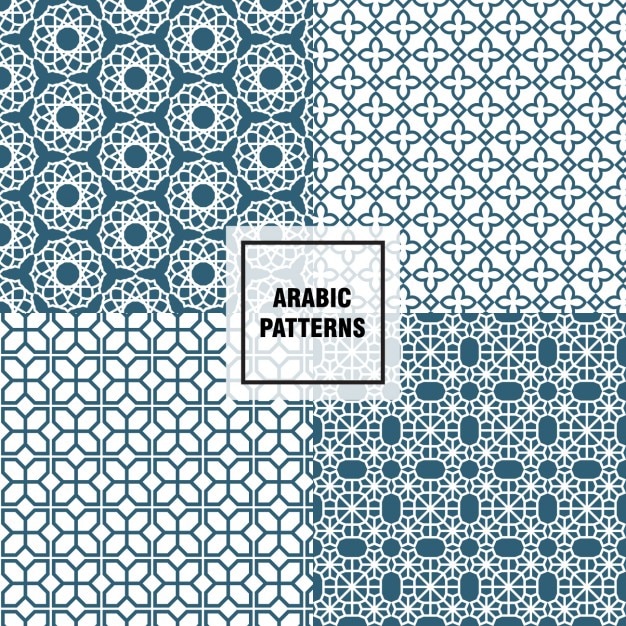 Elegant arabic patterns