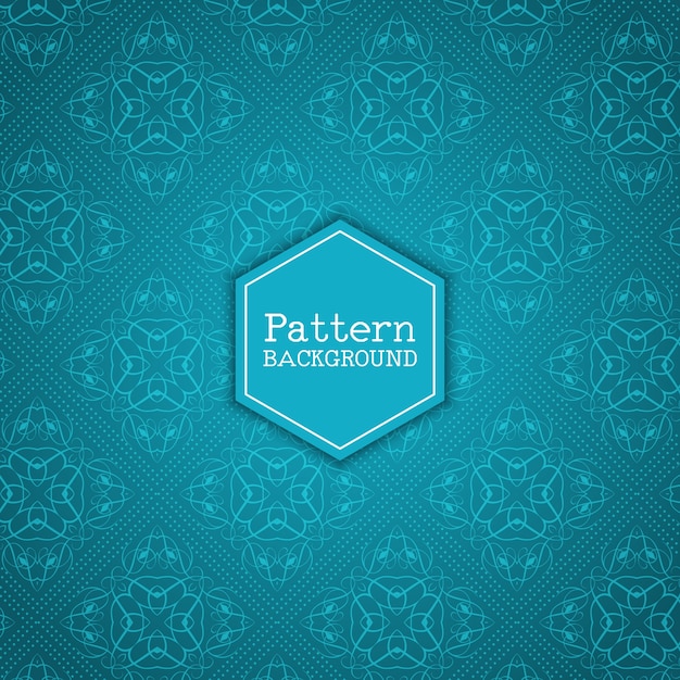 Free vector elegant background with decorative pattern