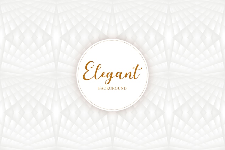 Free Vector elegant background with polygones in white