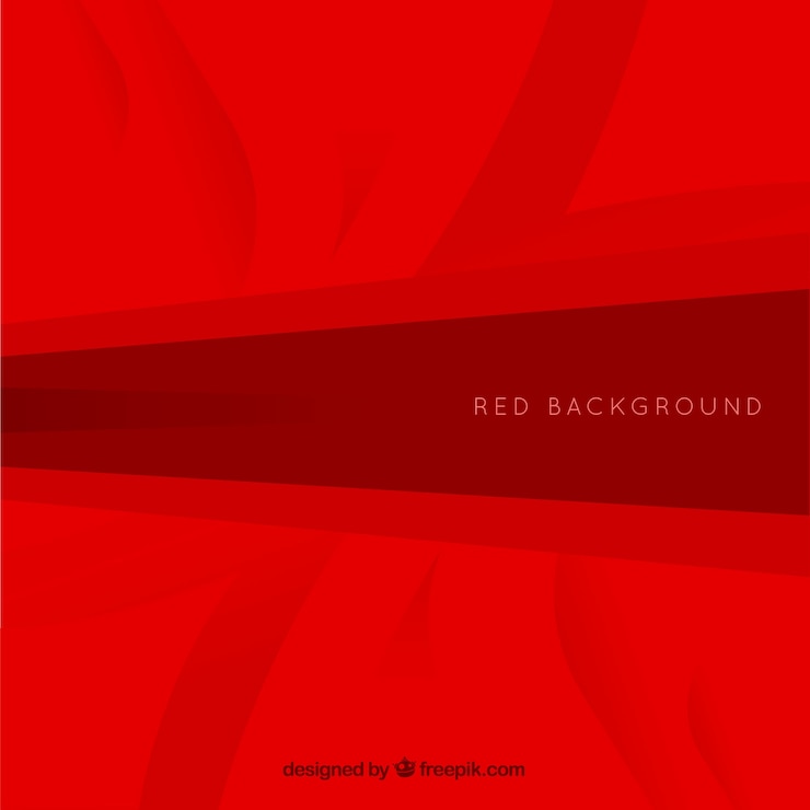 Free Vector elegant background with red waves
