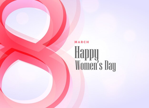 Elegant background of woman's day