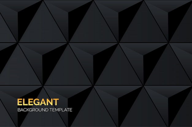 Elegant Black Business Background