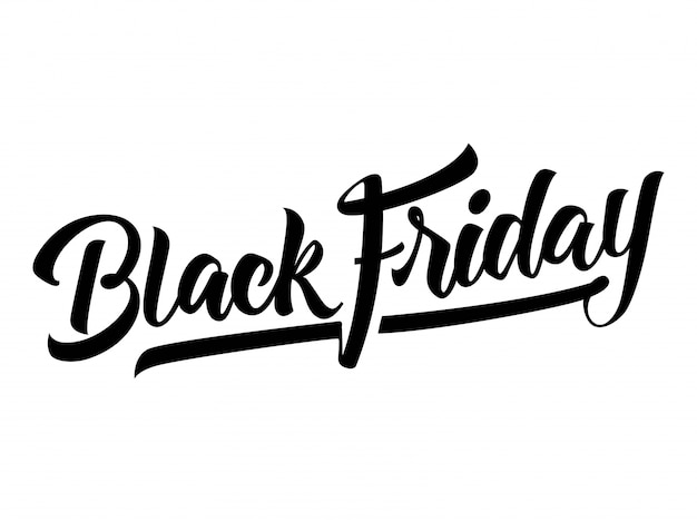 Elegant black friday design