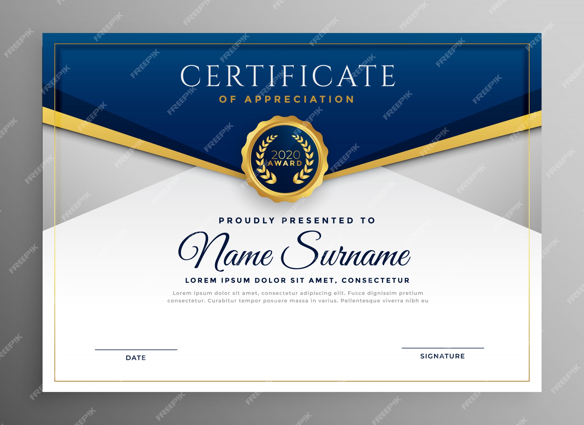 create a certificate template