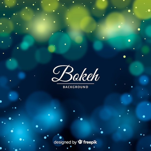 Free vector elegant blurred bokeh background