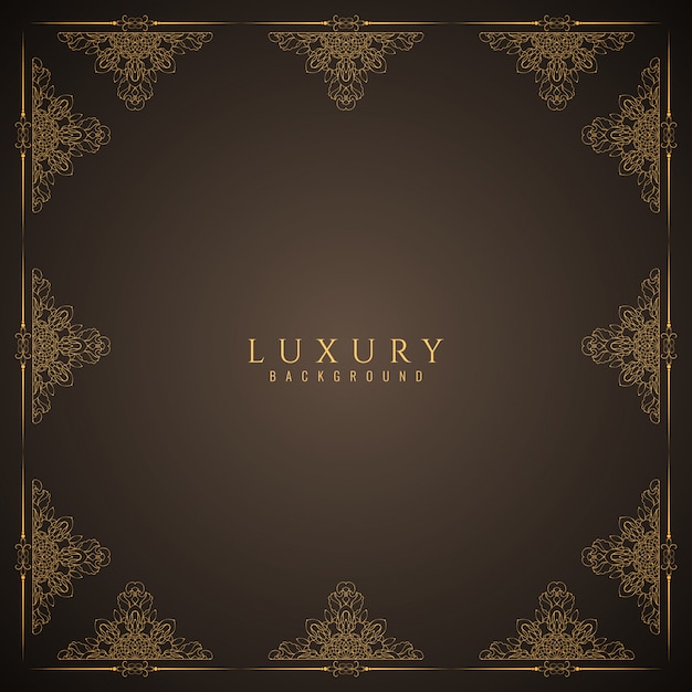 Elegant brown luxury background