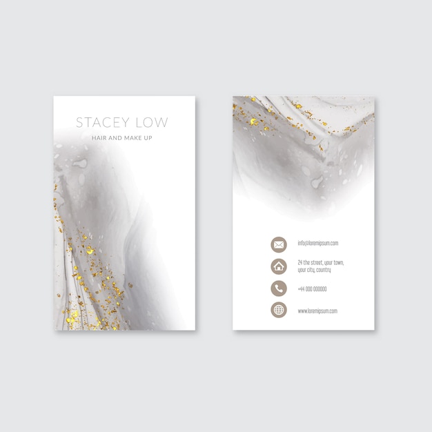 Elegant business card design